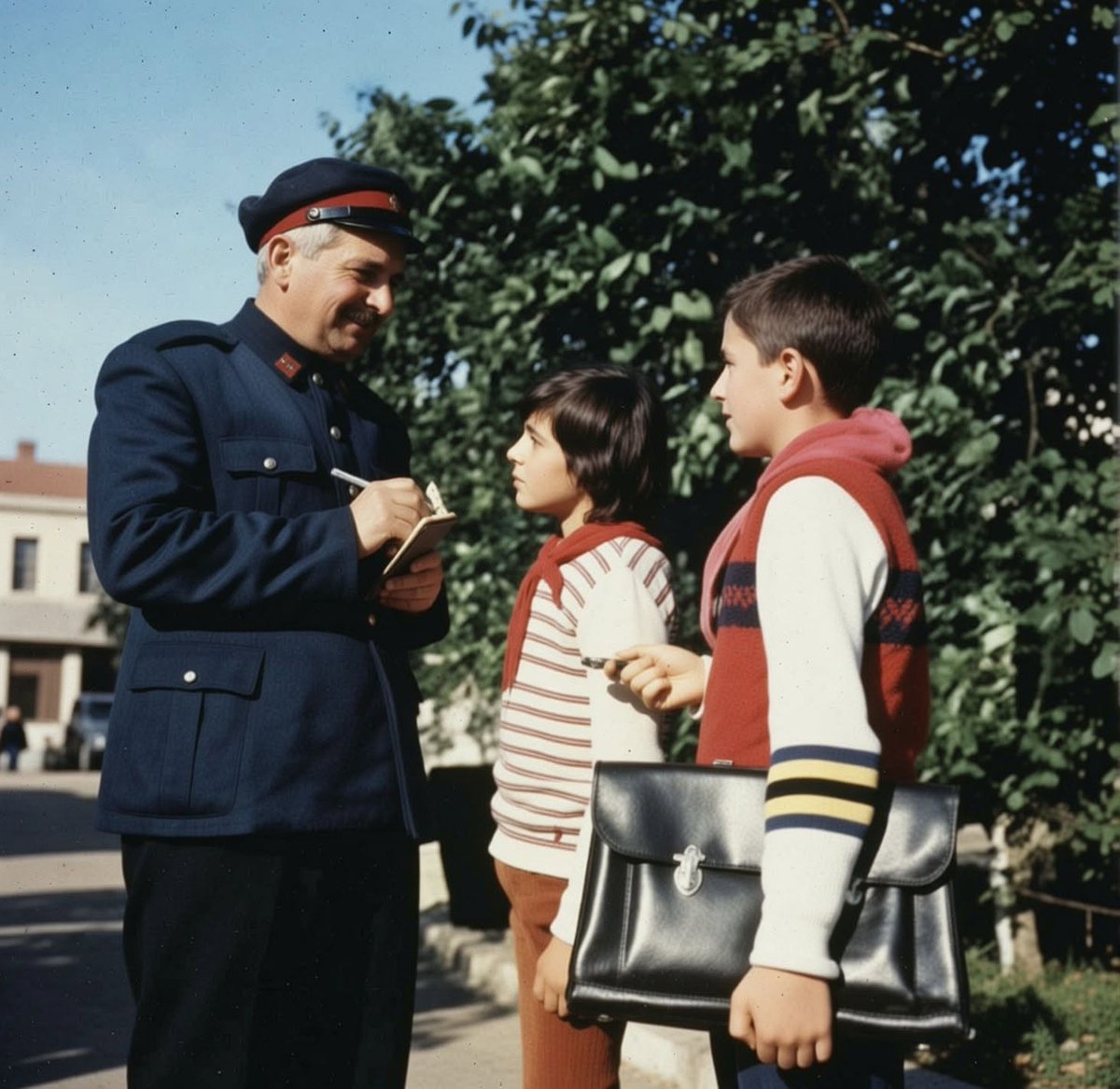 DailyPSRAlbania's tweet photo. 1982: "We found this watch on the street! Someone must have lost it." This is how our pioneers act. https://t.co/e81zncUZPx