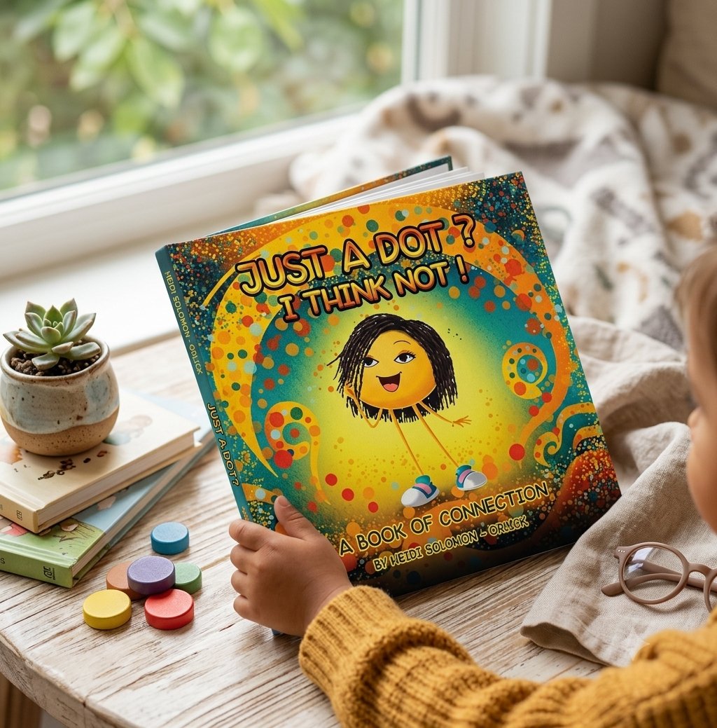 Lisa_keith0's tweet photo. Just a Dot? I Think Not! A beautiful journey of discovery and connection that children (and parents!) will fall in love with.
Bring this colorful, heartwarming story into your home today!
https://t.co/8ZsGrhxcYd
#ChildrensBook #NewRelease #BookBoost #RaisingReaders #AmazonBooks https://t.co/Qb1StpfZlG