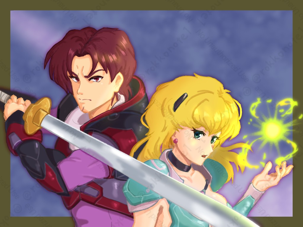 rokkonote1's tweet photo. GBアレサ・リパートン王とファミルザさま。
ブロマイドが出たら描くと、発売が決まる前から考えていた。
改めて、ブロマイドを出してくださってありがとうございます。 https://t.co/vfNLcG2Id2