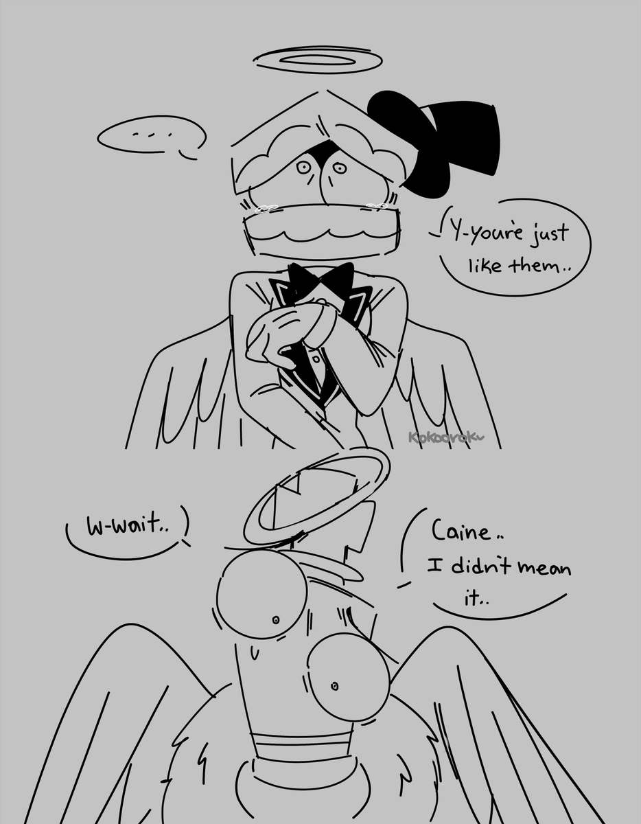 kokoorok's tweet photo. royalteeth angel au thing (1/?) https://t.co/7BPQmjbZqL