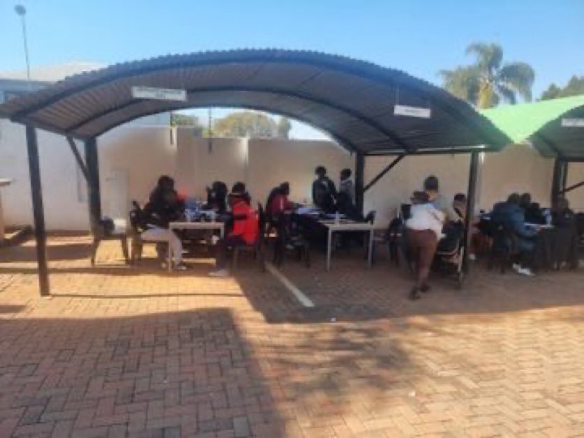 instablog9ja's tweet photo. Nigerian Citizens in South Africa Undergo Screening Ahead of Voluntary Repatriation Exercise in Pretoria https://t.co/YZ9lknARJL