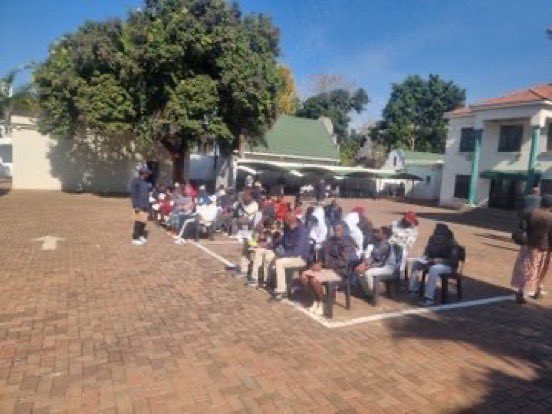 instablog9ja's tweet photo. Nigerian Citizens in South Africa Undergo Screening Ahead of Voluntary Repatriation Exercise in Pretoria https://t.co/YZ9lknARJL