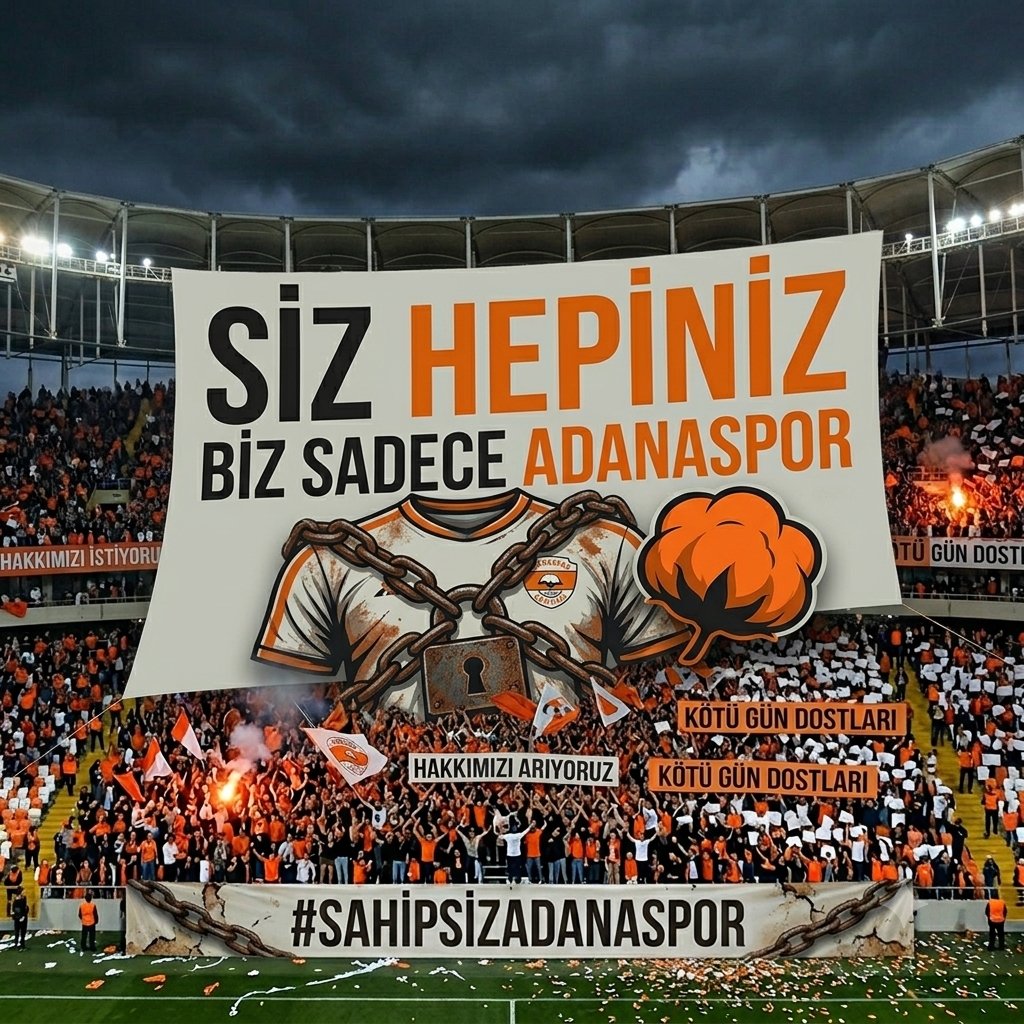 Adanasportr01's tweet photo. Elbette Bu Kötü Günler Geçecek Sabırla Sakinlikle Bekliyor Ve Devir Etmesini İstiyoruz Bekliyoruz Adanasporu Devret
Tek Çare Devir @ErginGoleli 
Başka Yol Yorganı Yok 
#sahipsizadana #adanaspor https://t.co/3TZ4W5aBDk