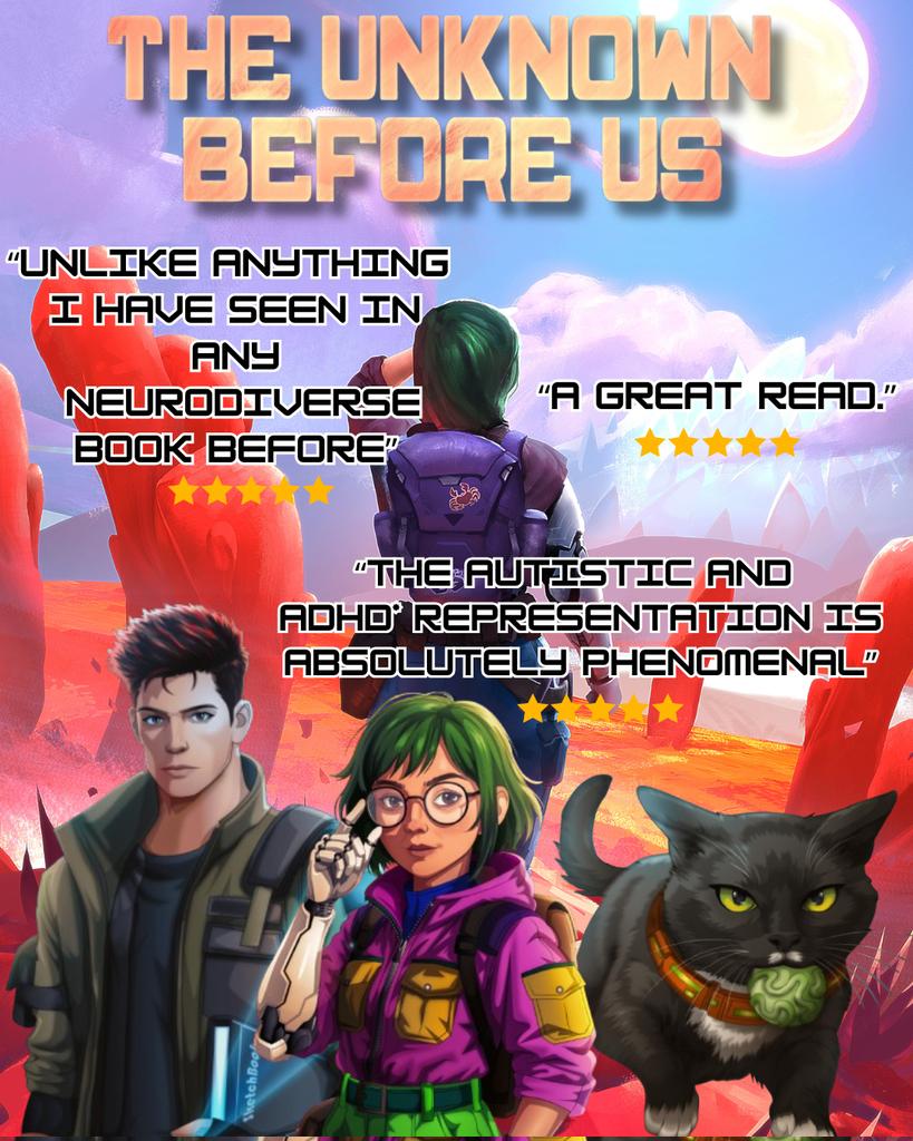 jlbwritesitall's tweet photo. I love when someone on KU picks up The Unknown Before Us and shotguns it in 24 hours.

Maybe you should pick this one up as well 🤔

It's full of humor, heart, and hope. Not to mention vivid alien worlds, dangerous animals that live there, and a story you won't soon forget! https://t.co/AFBd9M9TbF