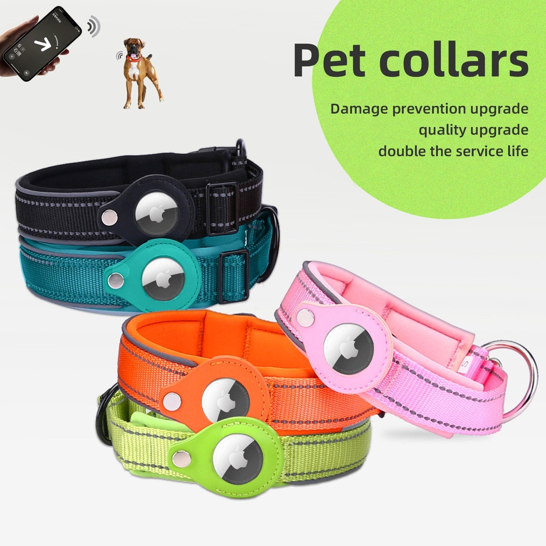 VIPexpeience00's tweet photo. Finally, a collar that does double duty! 🐾 This nylon pet collar keeps your dog stylish while securely holding an AirTag. Perfect for peace of mind on walks. Durable, comfortable, 6 colors. #AppleAirTag #DogCollar #PetSafety #PetTech #DogTraining https://t.co/YUhiDnbuEa