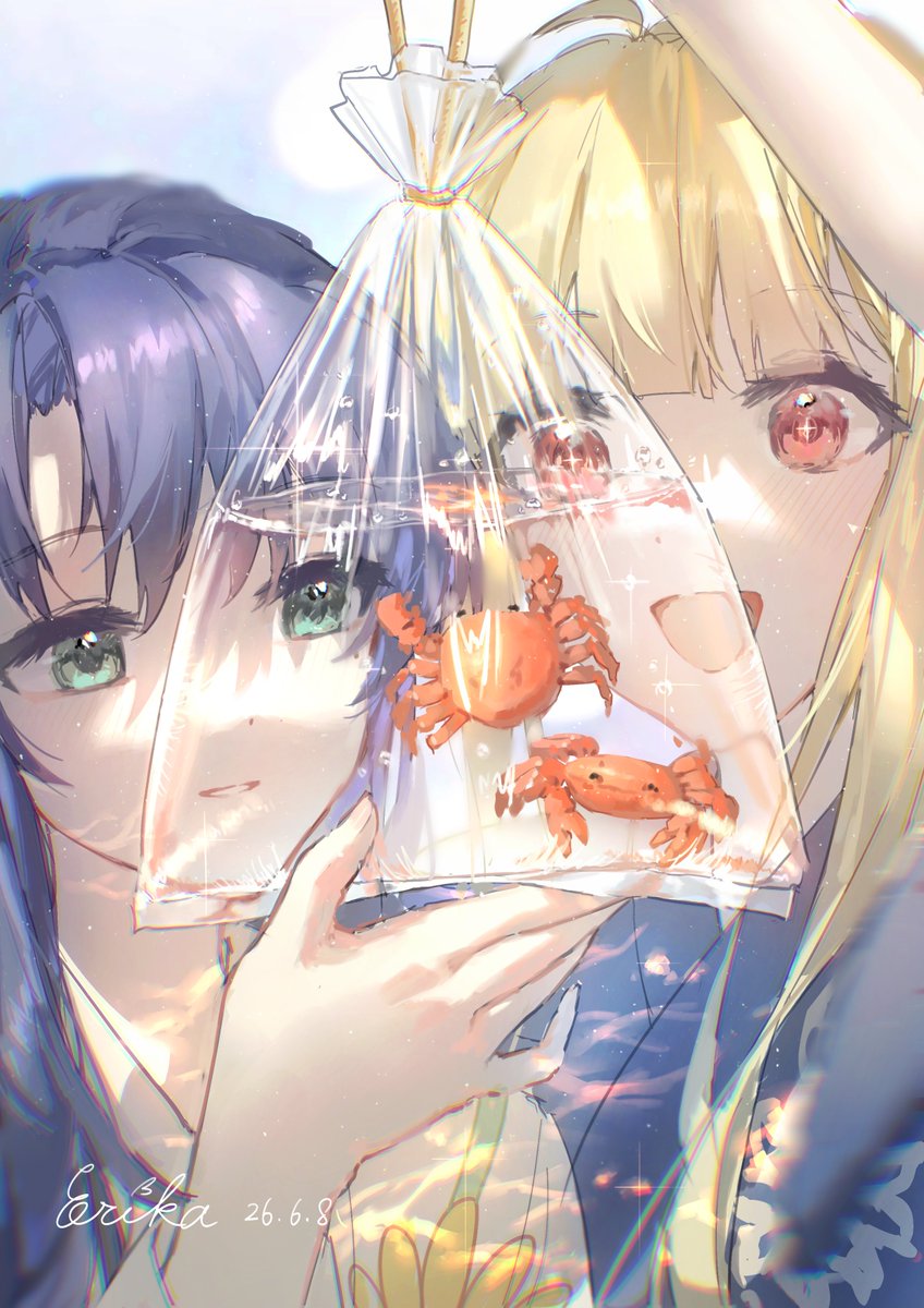 Erika_0519's tweet photo. 🦀🦀
 #超かぐや姫 https://t.co/BHSyi5YJoY