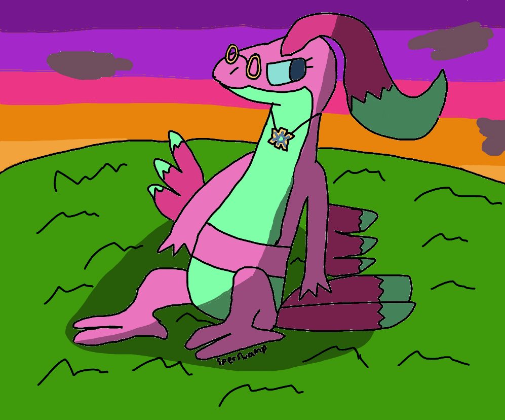 SwampyZone's tweet photo. @Spaicy_Project Probably this one, my first and so far only attempt at shading

(Character depicted belongs to Chrishy) https://t.co/XHwyP4xLvF
