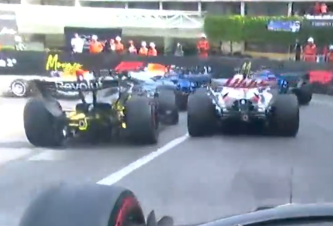 aaa355f1's tweet photo. @linkerschuh123 @TitoToms3 @itsnotme_ari Also, you aren't supposed to take that corner like that. It's known that it's hard to rotate the car into that corner and when you take it. In this picture Ocon already had what would be the regular inside line. With the line Hulkenberg was taking he was gonna hit someone. https://t.co/qFzpzwLqA4