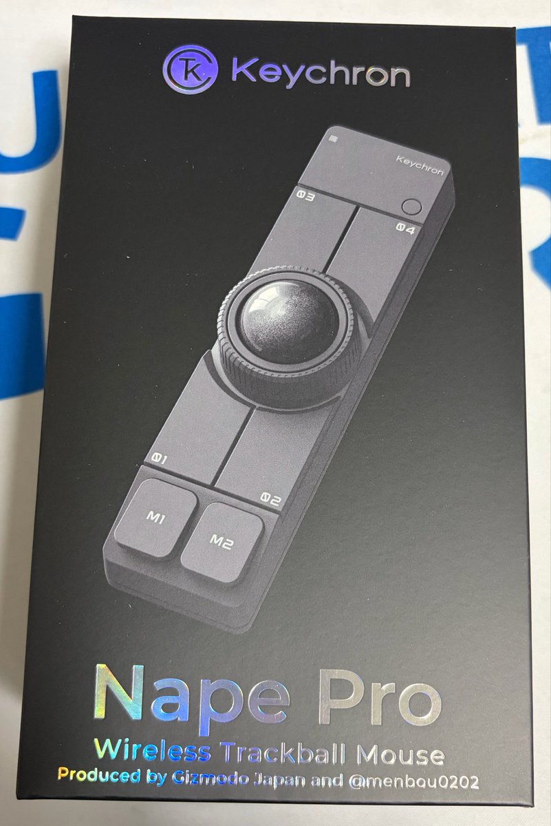gemstone's tweet photo. Nape Pro届いた
今のところ思ったよりデカく感じて、使い心地微妙
デフォ設定だとクリック遠い感じがしている

ケーブルは滅茶苦茶良い感じのが付いてて、変換アダプタまで完備してるけど……ケーブルは自分なりのこだわりポイントだから結局使わずで、ここはコストカットして欲しかったかも https://t.co/FrmE7FXRvf