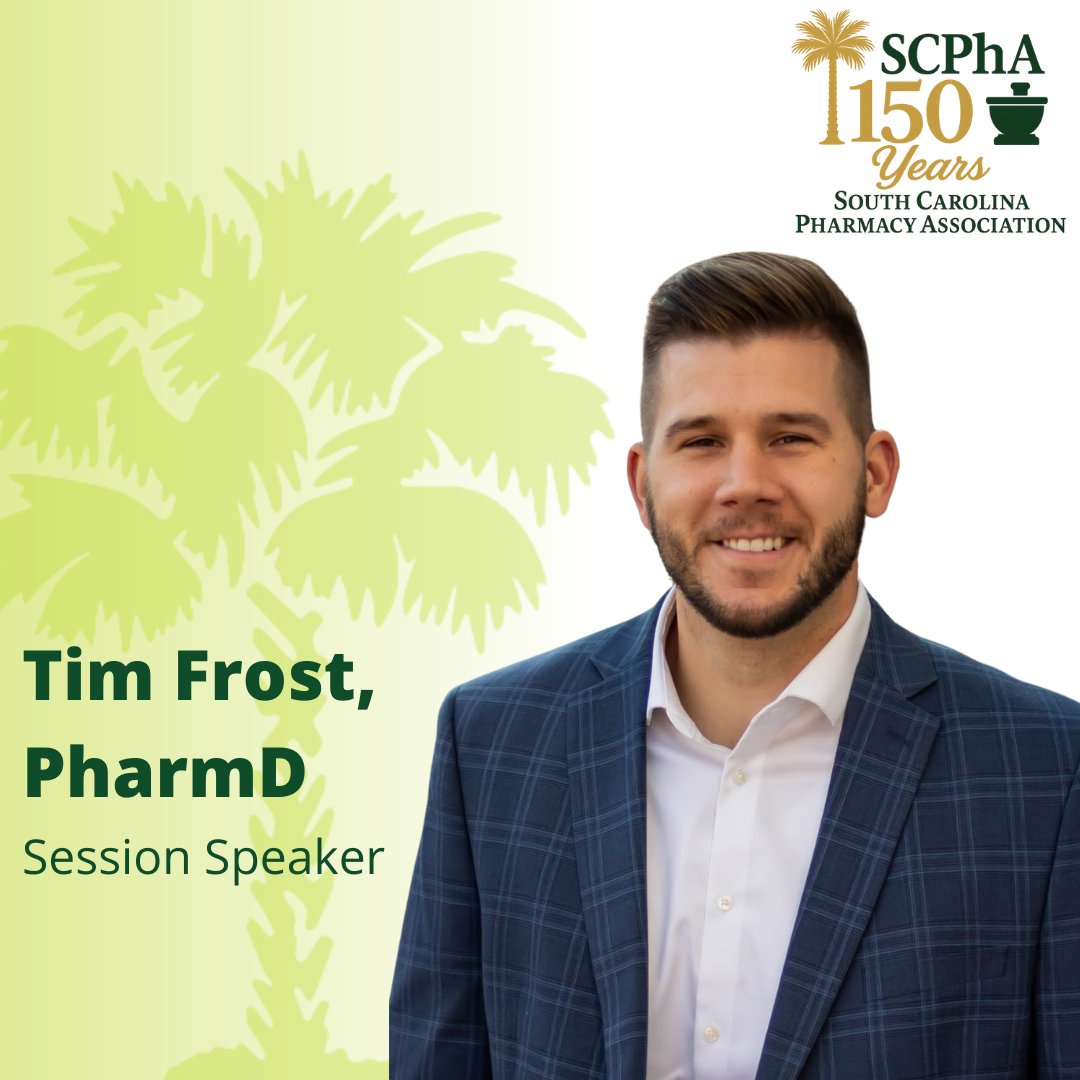 yourSCPhA's tweet photo. 🎤 Speaker Spotlight: Tim Frost

Join Tim Frost as he explores how standard-of-care–based regulation is shaping the future of pharmacy practice, empowering pharmacists and technicians, and creating opportunities for innovation across healthcare settings. https://t.co/tRAZVZrz2S