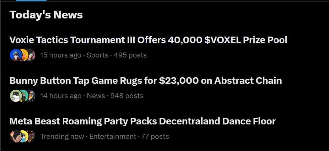 VoxieTactics's tweet photo. Too early to call it a Hot Voxie Summer?🤠📈 https://t.co/5rUaeqnF2W