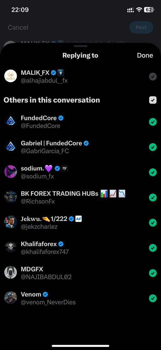 BamideleMistur1's tweet photo. @alhajiabdul__fx @FundedCore @GabriGarcia_FC @sodium_fx @RichsonFx @jekzcharlez @khalifaforex747 @NAJIBABDUL02 @venom_NeverDies @ibirinde130
@PRIMEBOOM_01 
@Favyp_115 
Done ✅ https://t.co/QiWRP5Ck0a