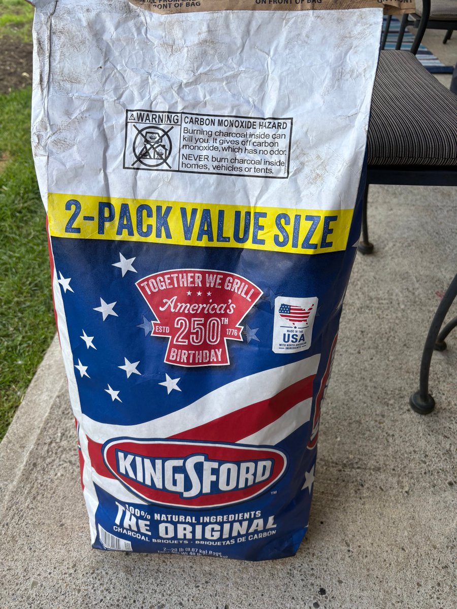 shepski79's tweet photo. Well Done @Kingsford! 

#America250 https://t.co/TojDUIsKLR