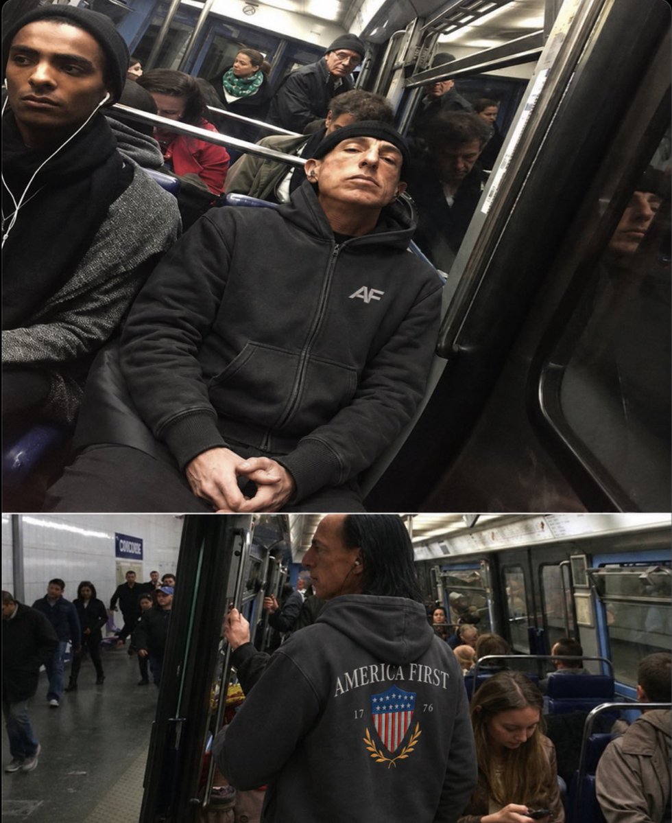 groypernewsTV's tweet photo. 🚨 Rick Owens was spotted wearing Nick Fuentes merch in New York City. https://t.co/dvYpwEJeNn