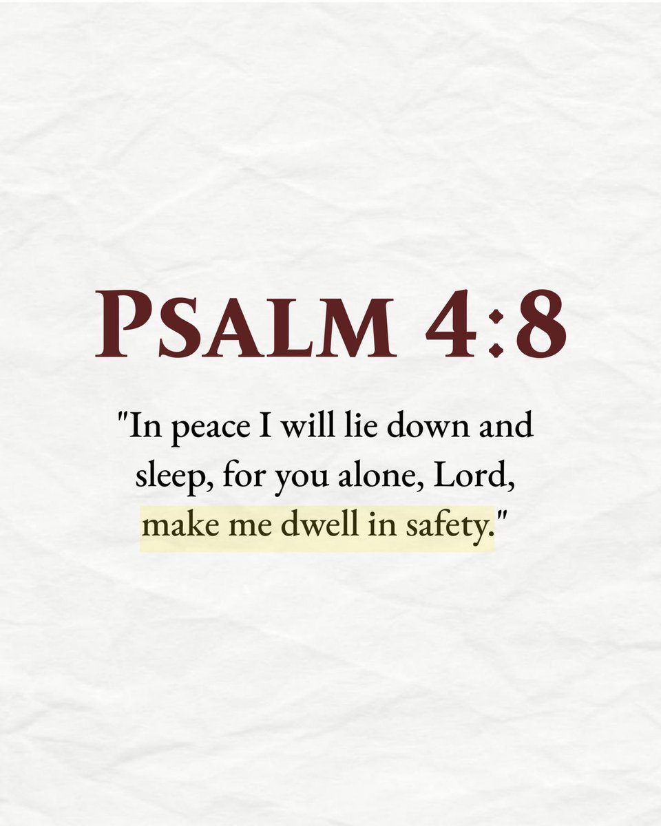 Aestheticswallz's tweet photo. Psalms 4:8 https://t.co/sGPOj4bxlt