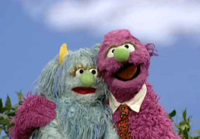 RWalterson's tweet photo. #365Muppets
158. Humphrey and Ingrid (Sesame Street) - performed by David Rudman and Joey Mazzarino

The loving but slow-witted parents of Baby Natasha, Humphrey and Ingrid worked at the Furry Arms Hotel while providing Natasha with all the care they could give her. https://t.co/S6QogZS1zn