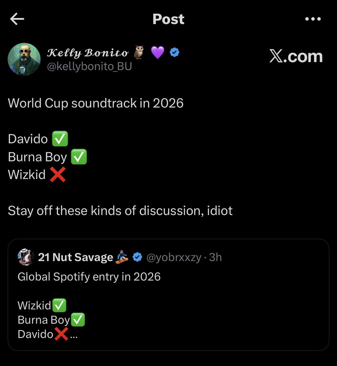 Toluwase_x's tweet photo. See as dem dey svck Burna boy epon 😭😂😂 https://t.co/YGVngas8de