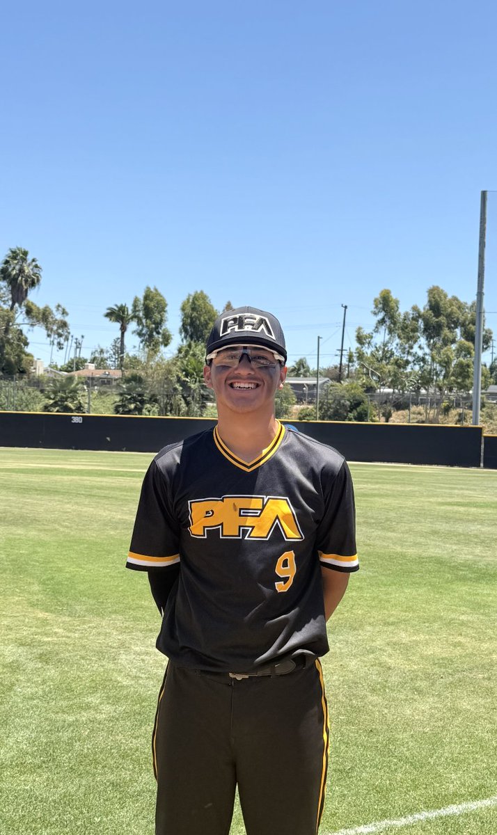 FiveToolCA's tweet photo. F: @CaliforniaPFA 16U 10, WC Blackdogs 16U 0
Hitter of the game: @BlakeButler2028 2-3, 2B, RBI
Pitcher of the game: @AdrianTiliano 5 IP, 5K, H, 0 ER https://t.co/q2hp5Ml4TW