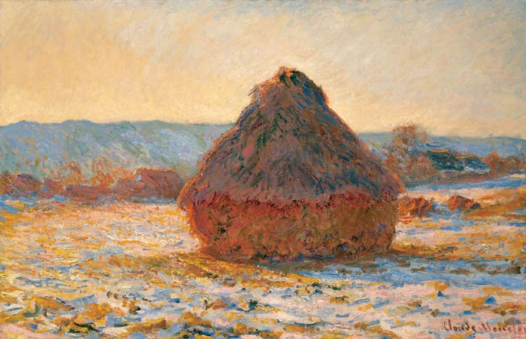 DanBerthod's tweet photo. Claude Monet
Meule, effet de neige, soleil, 1891 https://t.co/i5pULND5hK