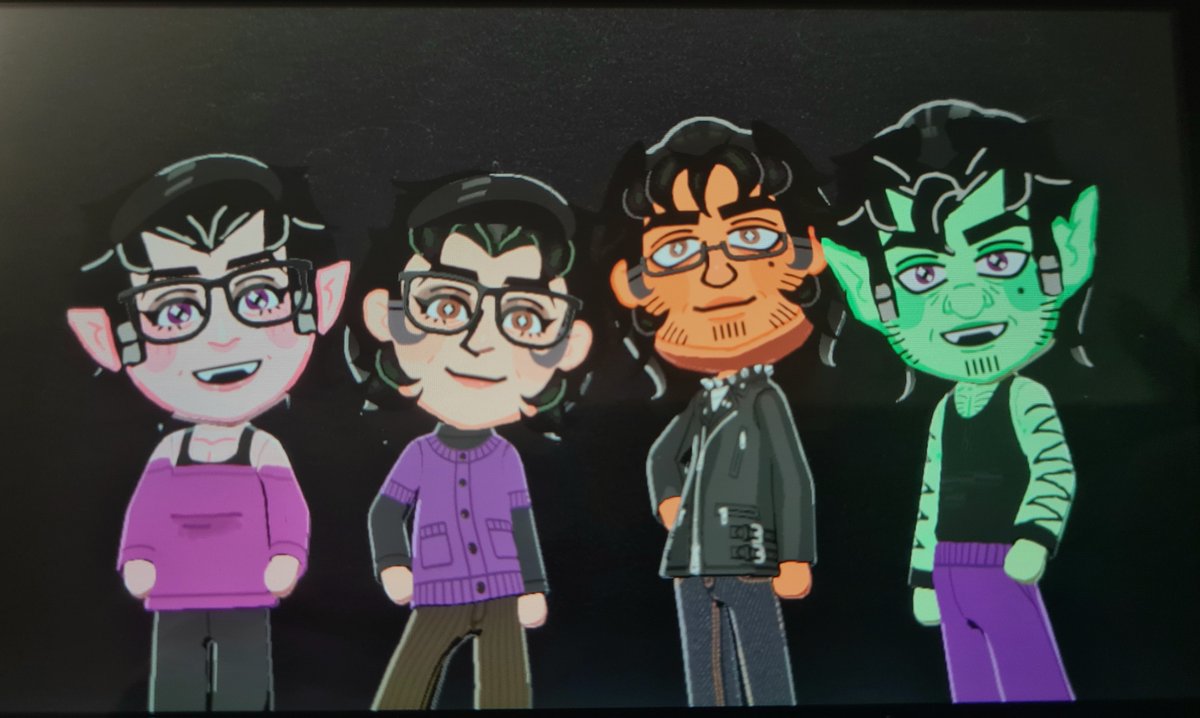 oceaneandbro's tweet photo. #hackula and #hackuladx with their human versions✨️ https://t.co/RTaKwUifIc