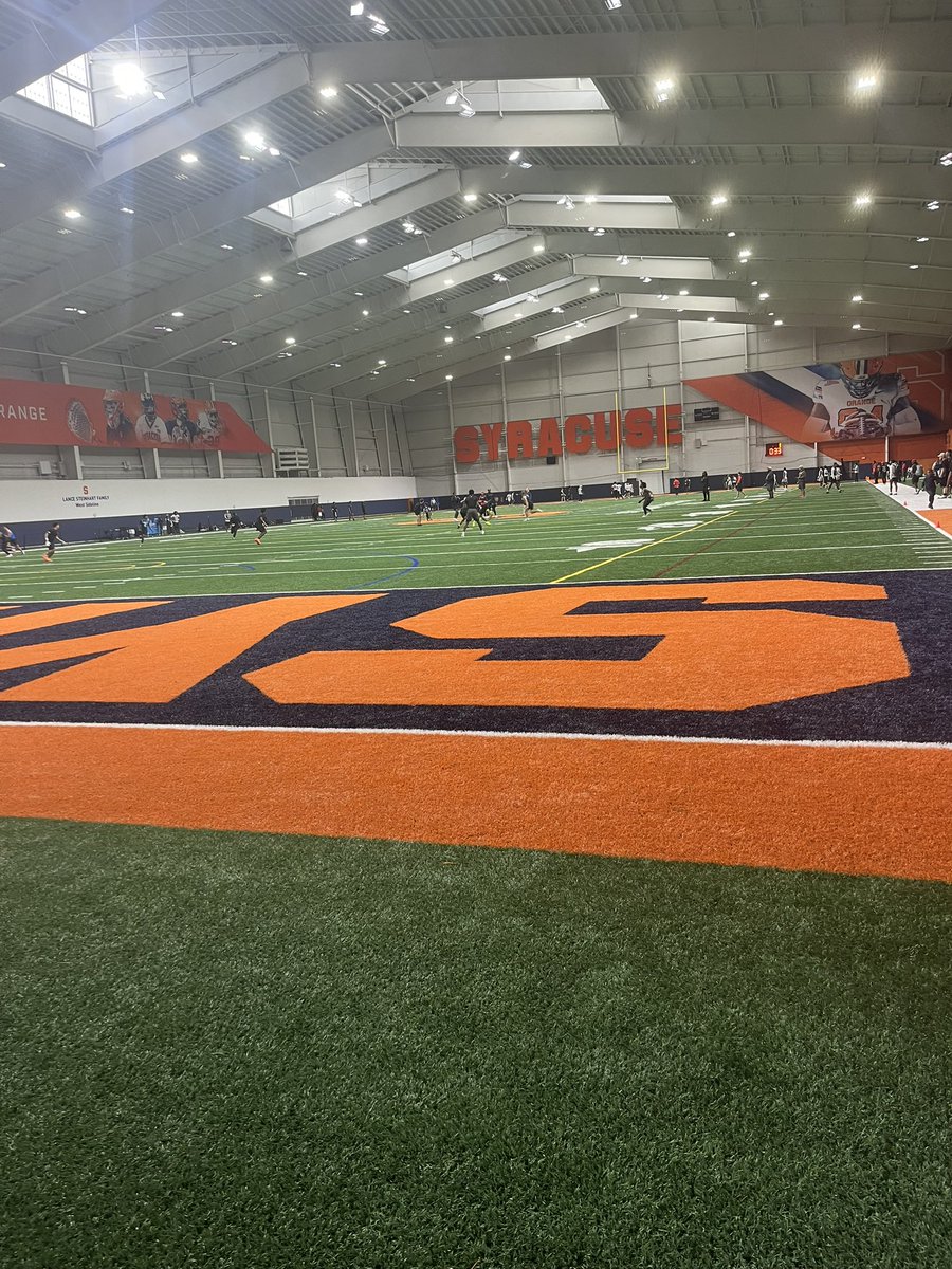v_keatonpelland's tweet photo. Had an amazing time at @CuseFootball’s specialist camp. Finished 1st place for the punting competition and 2nd place for the field goal and kickoff competition! 

@CoachWCoale 
@CoachBayer_ https://t.co/WmdYSkfrBj