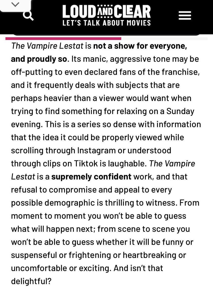 Interview With The Vampire Fanpage tweet media