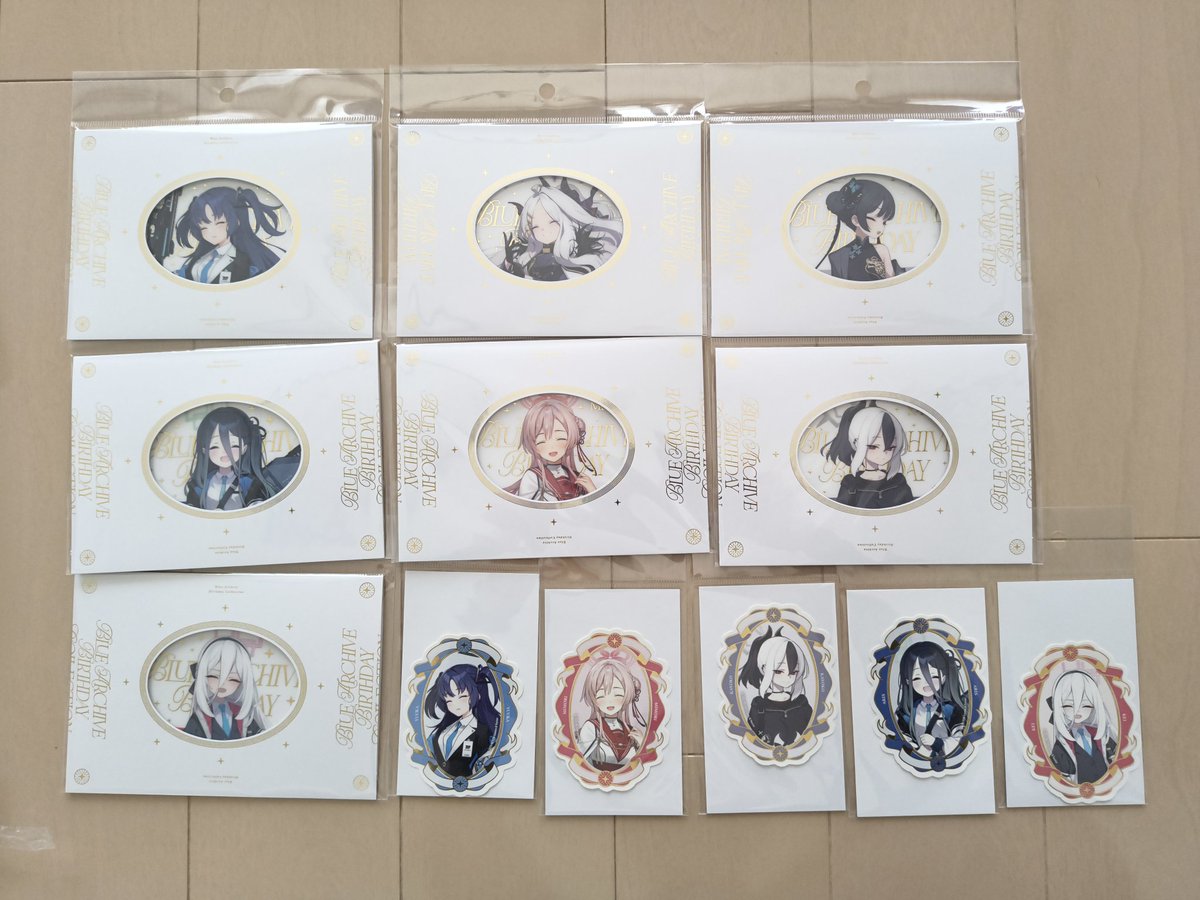 Massan_OTA's tweet photo. ブルアカ2月3月の誕生日グッズが届きました
どれも良いけど、ケイちゃんの笑顔が特に眩しい https://t.co/4VWh0bE0fn