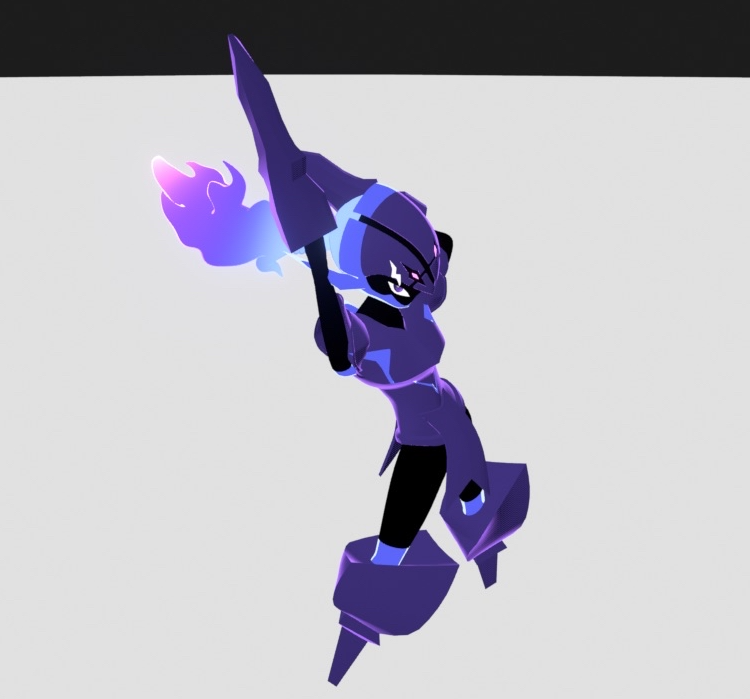 SchmoveFrames's tweet photo. @Kenzaki_Yoroi awesome pose! heres one i made in 3D as a trade 🤝 https://t.co/lt2FjUuHJ3