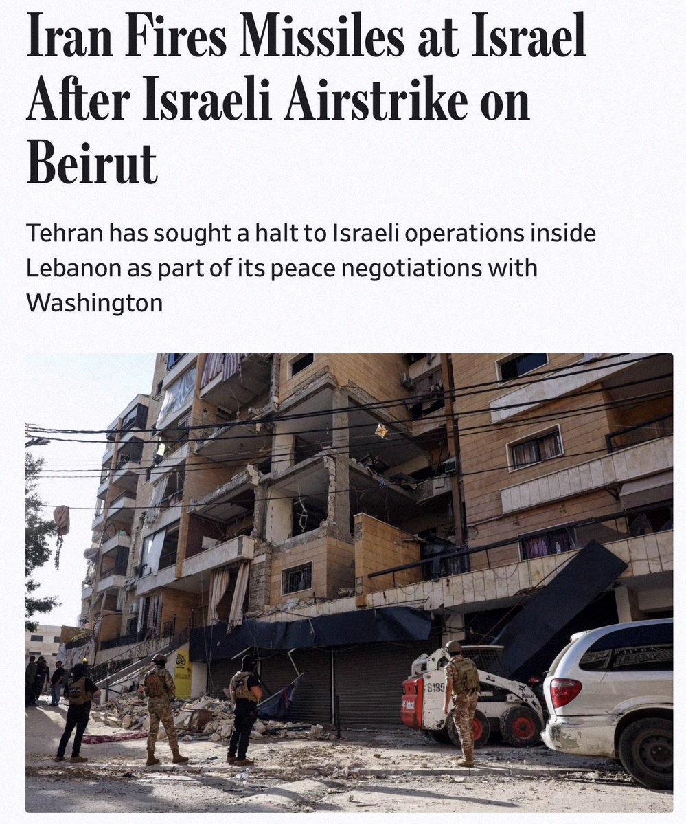 IamRented's tweet photo. Iran just attacked Israel for the first time since April 🚀

They launched missiles on Sunday, directly breaking the ceasefire from early April. This happened hours after Israel hit a Hezbollah spot in Beirut. Netanyahu said they targeted the Iran-backed group. Iran had been t https://t.co/c4C58uBYsq