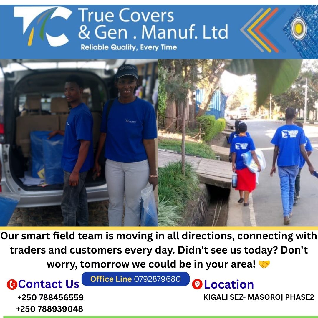 YesAlexisRwanda's tweet photo. Across Kigali, Closer to You!
Our smart field team is reaching every corner of the city, bringing trusted and durable #Shitingi directly to customers. If not today, tomorrow we may be at your doorstep. ๐ท๐ผ
#TrueCovers
https://t.co/9VbceIhMOD https://t.co/j5klbLT86T
