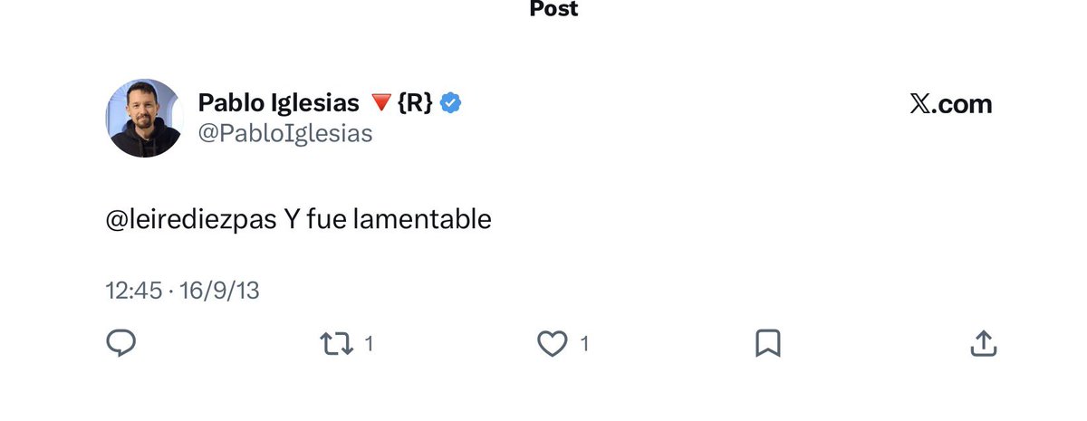 monikorum's tweet photo. @profsecundario @elprat1962 Es Leire quien borró su cuenta y por tanto sus mensajes pero todas las respuestas quedaron colgando. Solo hace falta hacer búsqueda de su cuenta y salen todos. Como este de Pablito o los de P.S. https://t.co/xxKfc0kRO2