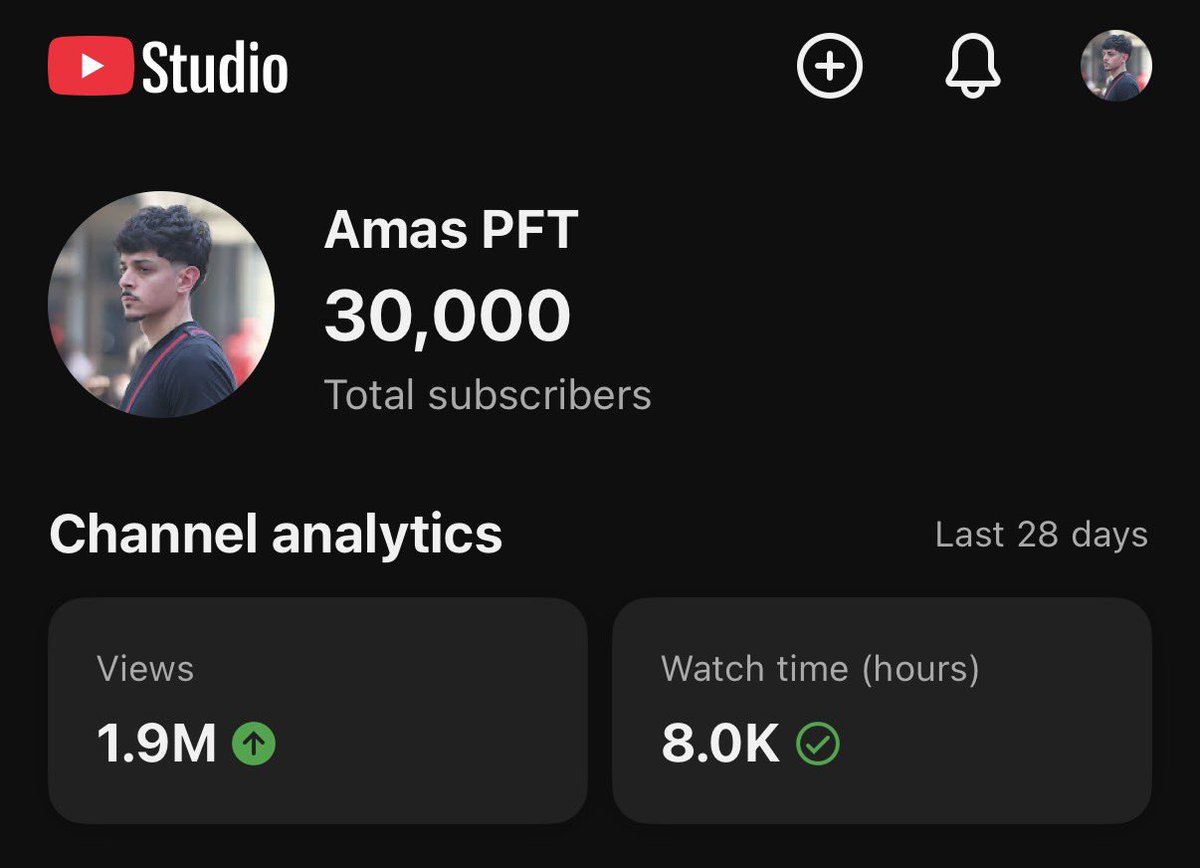 AmasPFT's tweet photo. Take the risk

Bet on yourself

30K on YouTube

Thank you ❤️ https://t.co/T5yTFFRgGV