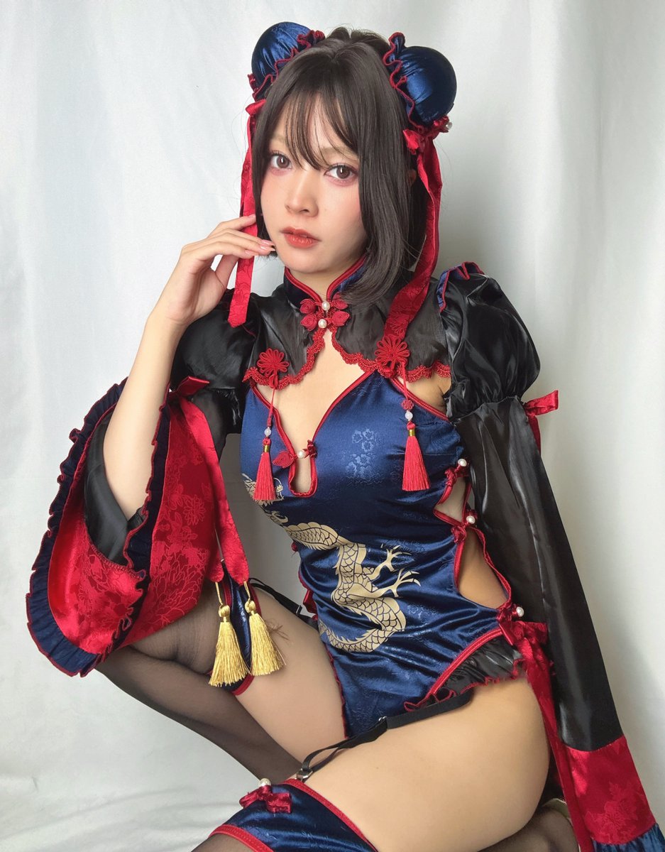 おはよう🇨🇳 チャイナ服×黒髪が好き🥰 #SIMCA_SELFIE #malymoon
