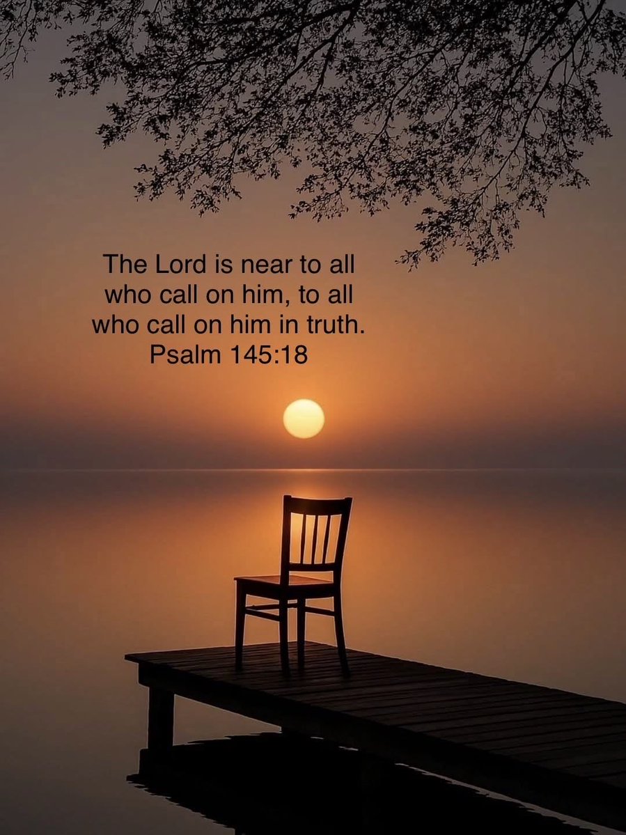 JesusChristsGod's tweet photo. Psalm 145:18
18 The Lord is near to all who call on him,
    to all who call on him in truth. https://t.co/gDlQk3lmBM