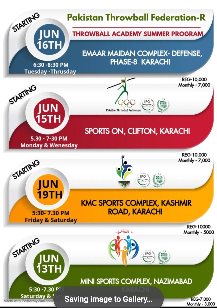 MaqboolArain's tweet photo. Summer Program and National Throwball Academy https://t.co/kMnb3imNn2