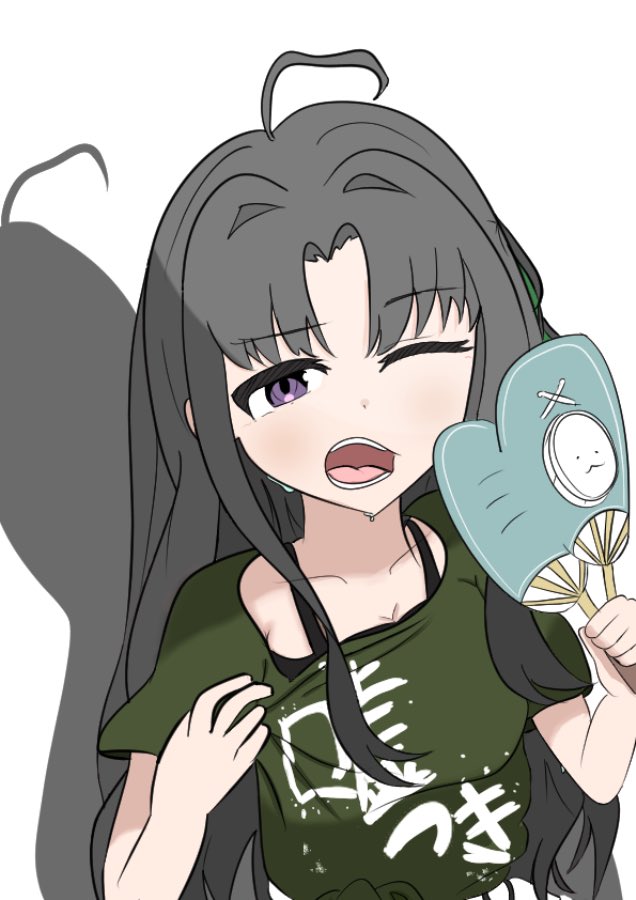 Moyashinomoto1's tweet photo. 夏はアホ毛の調子も悪いすばるちゃ https://t.co/ZqnUZAP51d