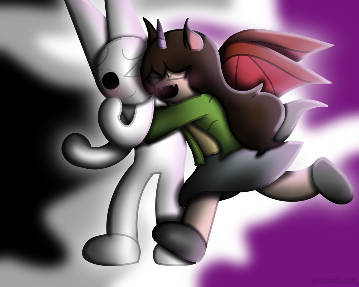 Kathemations's tweet photo. … DID I FORGET TO POST THIS, I DIDN’T, DEFINITELY NOT THIS ART WAS VERY RECENT, DEFINITELY VERY :333/silly/j
.. ok yeah I forgot to post this bc I was too nervous to- sorry about that but, here is the first (.. well actually second-) art for pride! :333 two of my good friends https://t.co/BLysGh7WLJ