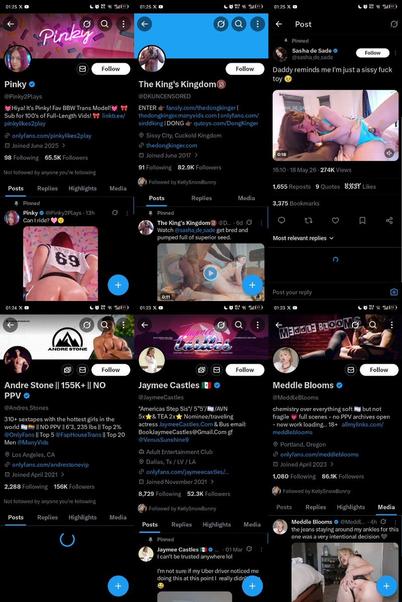 flipflops0418's tweet photo. @Pinky2Plays 
@DKUNCENSORED
@Andres_Stones
@sasha_de_sade
@MeddleBlooms 
@JaymeeCastles https://t.co/Ip7LU8gNb2
