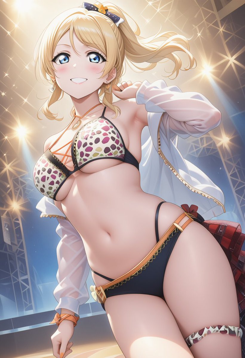 eli_chikar's tweet photo. 愛の 水着を 借りてみたわ !!   サマースプラッシュで、華やかなステージにしてみせるわよ~ 。 https://t.co/UZDn6cmAls