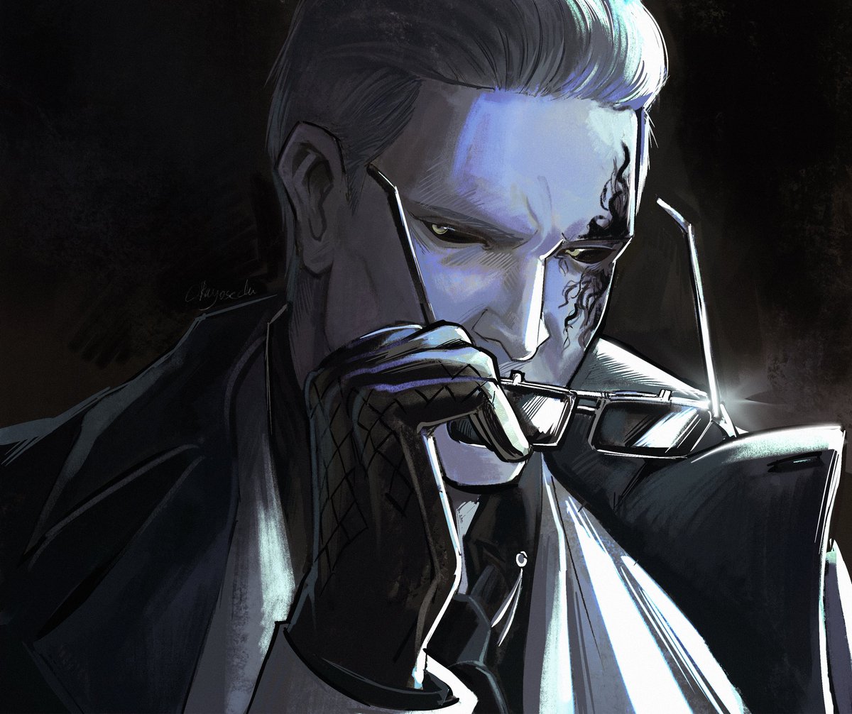 Rayosechi's tweet photo. Zeno illustration study 
#Re9 #residentevilrequiem #Zeno https://t.co/5zRQ7TSt38