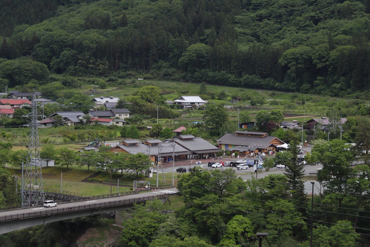 atarashiiinaka's tweet photo. 【道の駅あがつま峡】
群馬県吾妻郡東吾妻町三島
Photo／2026.05.24

忍者をテーマとした道の駅。東吾妻町は戦国時代、真田家を支えた忍者がたくさんいました。その代表格がこの付近にいた『横谷幸重』です。

#群馬県　#東吾妻町　#田舎の風景 https://t.co/eVI0FUgAXF