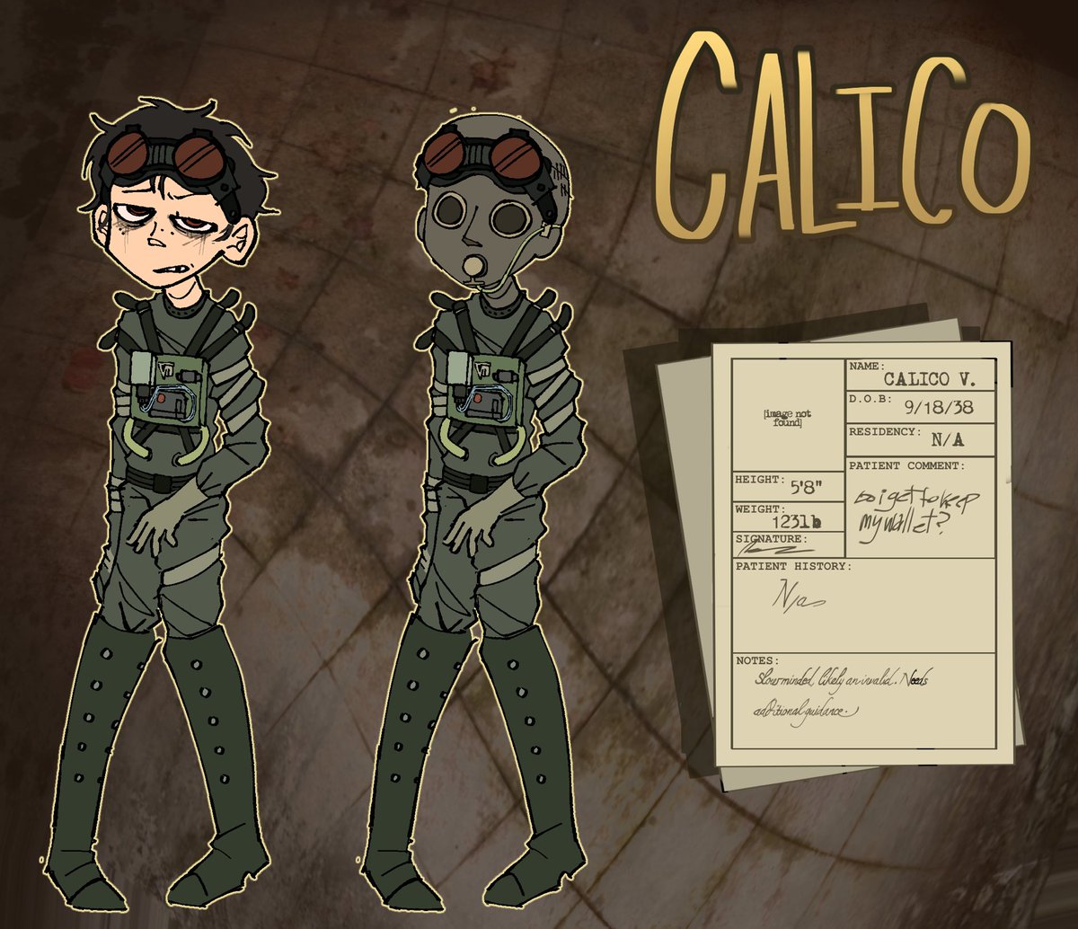 Eroticdogboy13's tweet photo. My reagent oc #OutlastTrials https://t.co/omO3VX9VhE