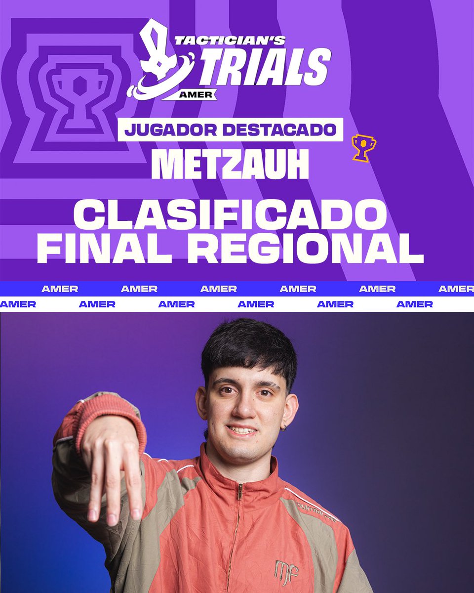 TFTLatam's tweet photo. ¡Felicidades a @metzauh quien demostró que la constancia, la estrategia y la adaptación son clave para llegar a la cima! 🔥

🏆 ¡VAMOS POR LA VICTORIA! 🏆 https://t.co/ydLDqRB1Uu