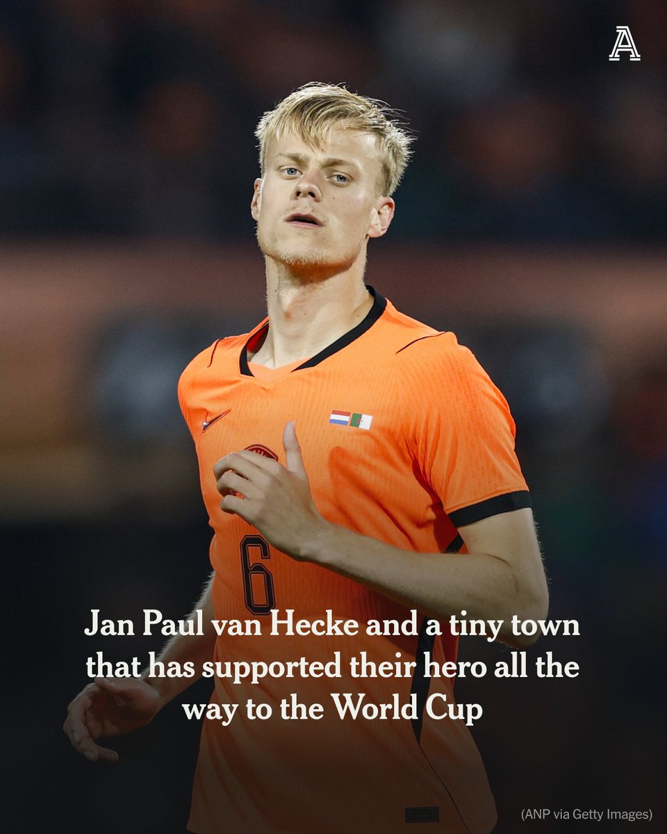 TheAthleticFC's tweet photo. Several times a season, up to 100 residents of Arnemuiden — a tiny town in Zeeland, the Netherlands — travel to Brighton.

They are all going to see their "hero" Jan Paul van Hecke.

And now they will watch the boy who grew up among them at the World Cup.

This is their story.

📝 @AndyNaylorBHAFC

🔗 https://t.co/Eo4FpG5hIv