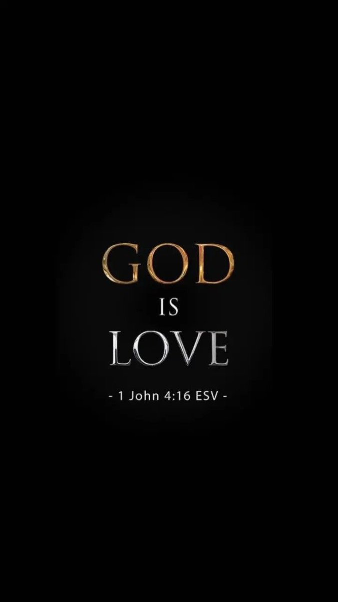 Aestheticswallz's tweet photo. God is love https://t.co/G5P375MWg8