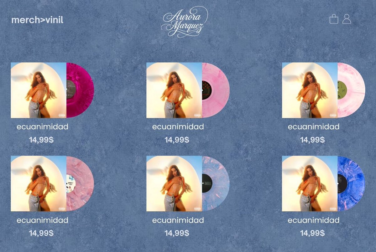 aurasHQ's tweet photo. Aurora acaba de disponibilizar novas versões em vinil de Ecuanimidad. 🌙

As edições expandem a coleção do álbum de estreia e já estão disponíveis para os fãs e colecionadores. https://t.co/0PhOkKWrSs