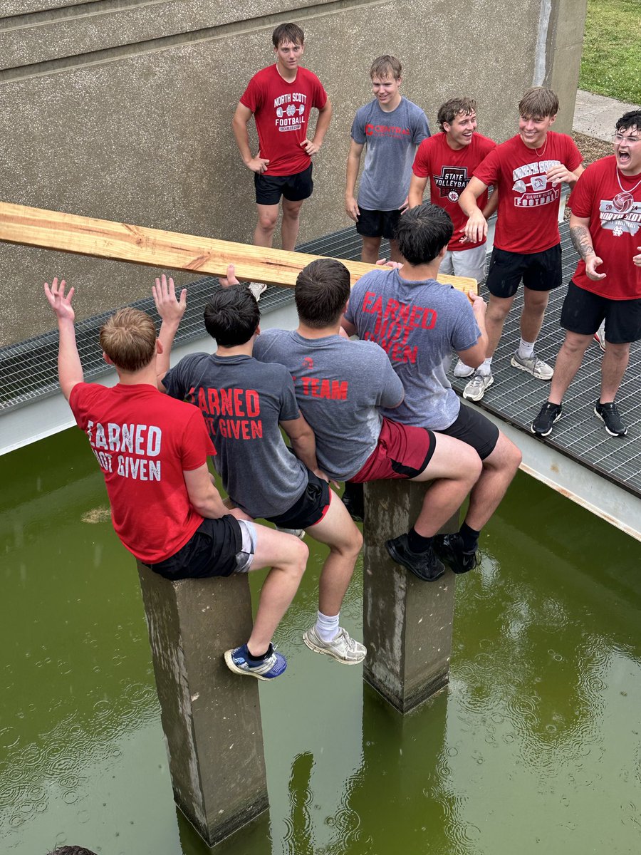 NorthScottFB's tweet photo. The 2026 Leadership Council spent the weekend at Camp Dodge in Johnston to learn how to lead with and for each other. Lessons were learned and fun was had. https://t.co/zOmsXSPb0f