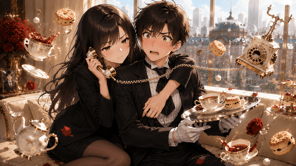 takesobt's tweet photo. "Everything was perfect. Then the phone rang."

▶︎ My Telekinetic Office Lady Girlfriend Is Way Too Powerful!
https://t.co/VRrYpGdHma
(Completed – 100 Episodes)

#originalart #romcom #scifi https://t.co/UJ997CldAd