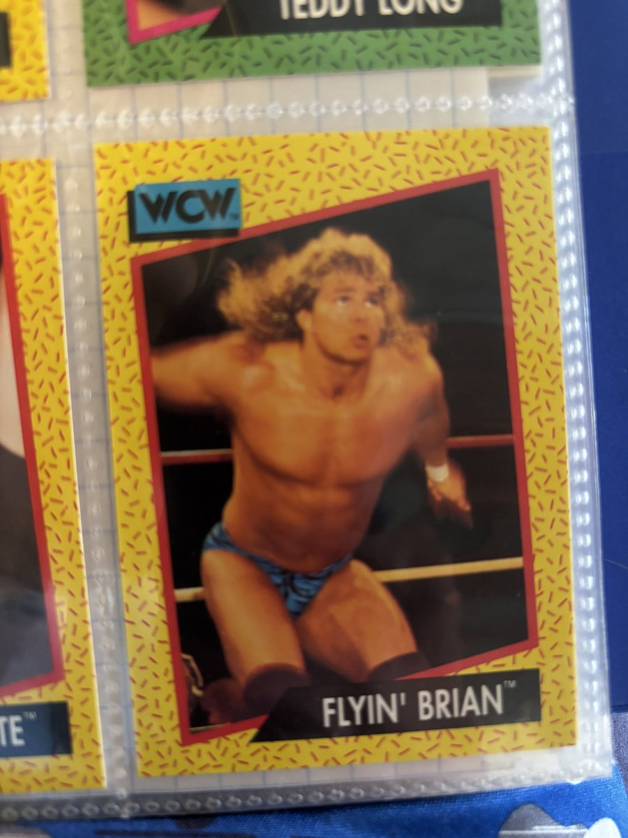 Santiago_0619's tweet photo. @LexisKingWWE next time you guys are in the Cleveland area, I’d love to gift you this!! Your dad was my dads favorite wrestler when he was alive and I think you should have it #wcw #flyinbrian https://t.co/azFyOMMEmh