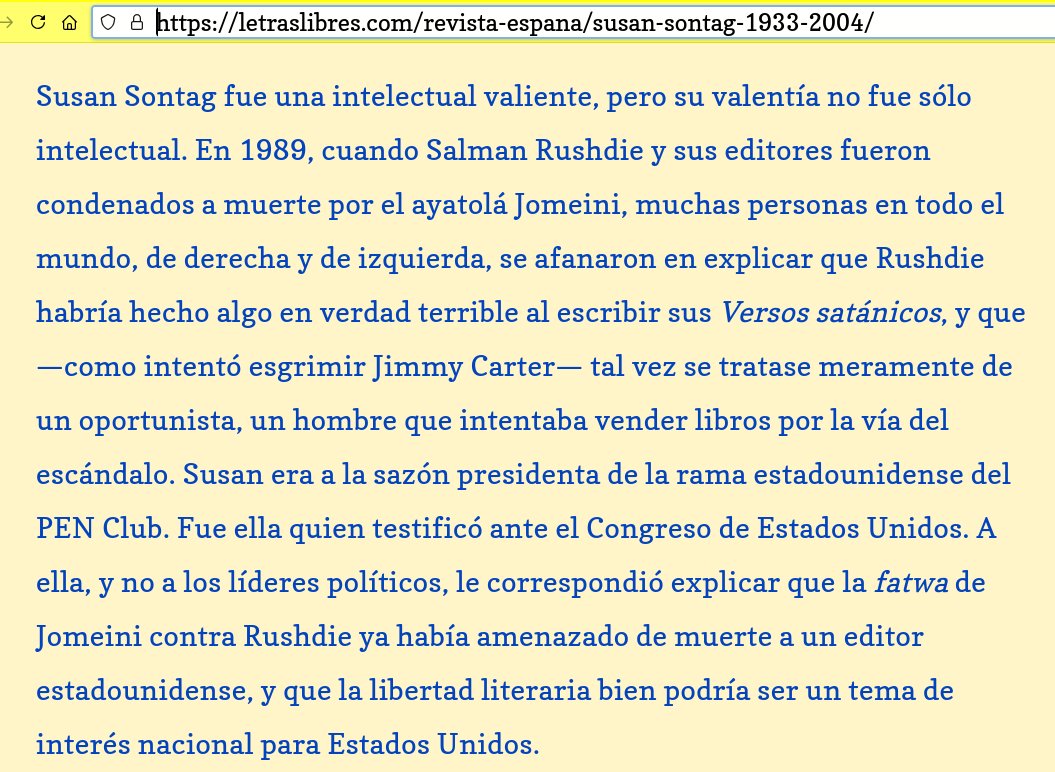 _Tuerto's tweet photo. Susan Sontag #SusanSontag https://t.co/AaNgzKulFJ #cojones https://t.co/MkmuhH9II5
